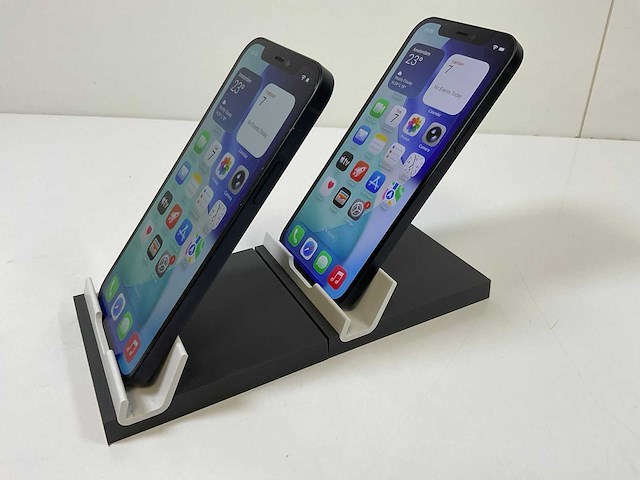 Apple iphone 12 - 128 gb - black (2x) - afbeelding 4 van  4
