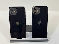 Apple iphone 12 - 128 gb - black (2x) - afbeelding 5 van  5