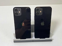 Apple iphone 12 - 128 gb - black (2x) - afbeelding 4 van  4