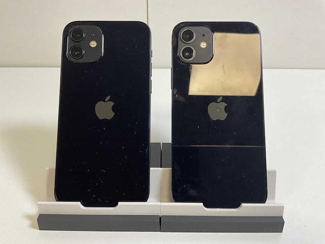 Apple iphone 12 - 128 gb - black (2x) - afbeelding 5 van  6