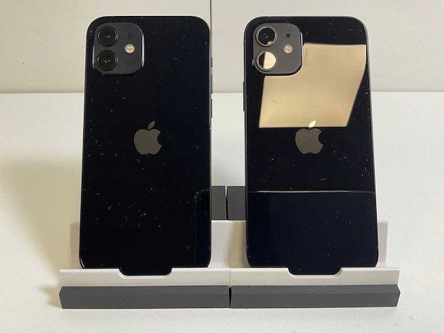 Apple iphone 12 - 128 gb - black (2x) - afbeelding 5 van  5