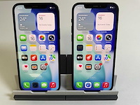 Apple iphone 12 - 128 gb - black (2x) - afbeelding 1 van  6