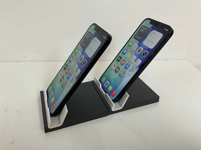 Apple iphone 12 - 128 gb - black (2x) - afbeelding 3 van  5
