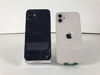 Apple iphone 12 - 128 gb - black/white (2x) - afbeelding 5 van  5