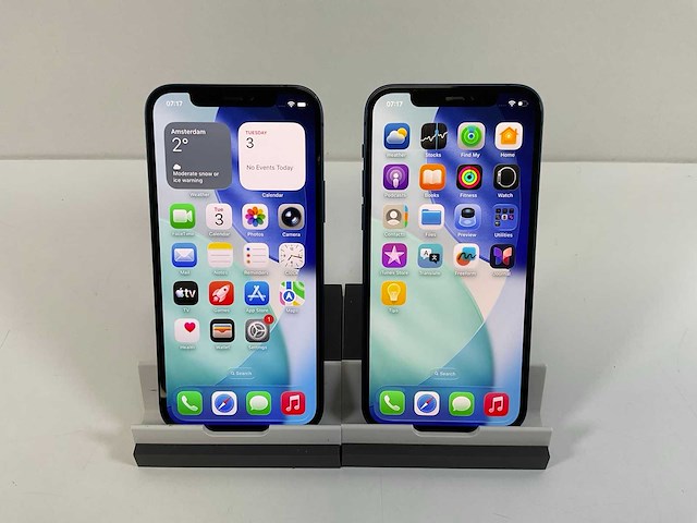 Apple iphone 12 - 128 gb - blue (2x) - afbeelding 1 van  4