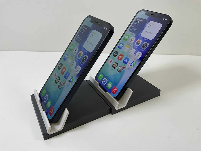 Apple iphone 12 - 128 gb / 256 gb - black (2x) - afbeelding 4 van  5
