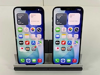 Apple iphone 12 - 128 gb / 64 gb - black (2x) - afbeelding 1 van  5