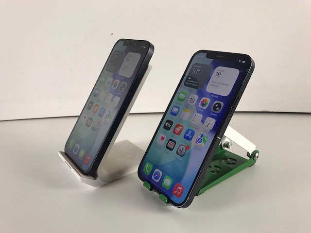 Apple iphone 12 - 128/256 gb - black (2x) - afbeelding 3 van  5