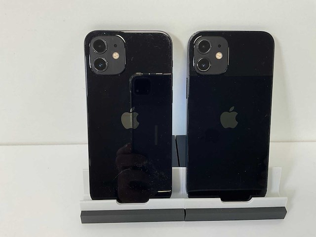 Apple iphone 12 - 256 gb - black (2x) - afbeelding 5 van  5