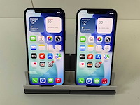 Apple iphone 12 - 256 gb - black (2x) - afbeelding 1 van  6