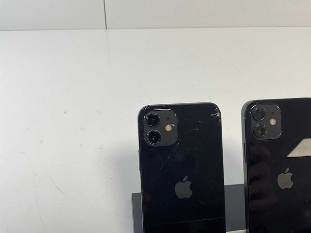 Apple iphone 12 - 256 gb - black (2x) - afbeelding 6 van  6