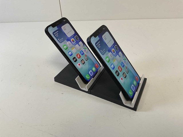 Apple iphone 12 - 256 gb - black (2x) - afbeelding 4 van  5