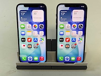 Apple iphone 12 - 256 gb - black (2x) - afbeelding 1 van  5