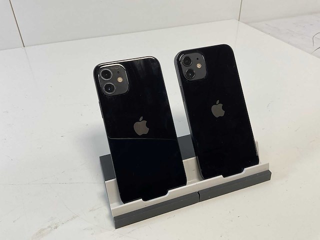 Apple iphone 12 - 256 gb - black (2x) - afbeelding 5 van  5