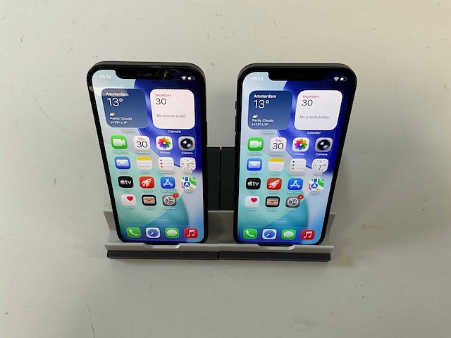 Apple iphone 12 - 256 gb - black (2x) - afbeelding 2 van  6