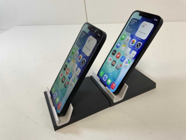 Apple iphone 12 - 256 gb - black (2x) - afbeelding 3 van  6