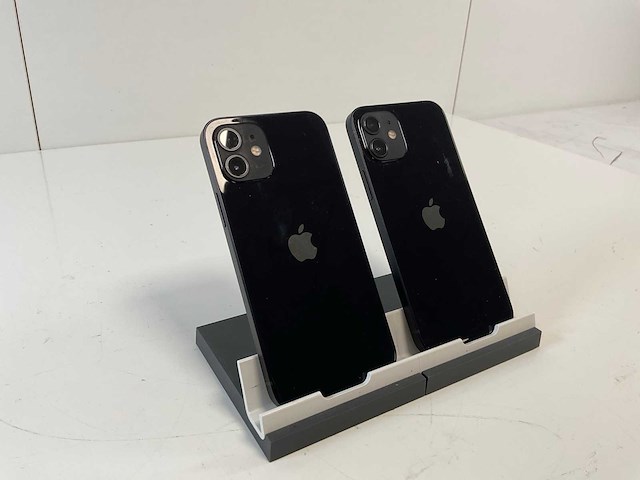 Apple iphone 12 - 256 gb - black (2x) - afbeelding 5 van  6