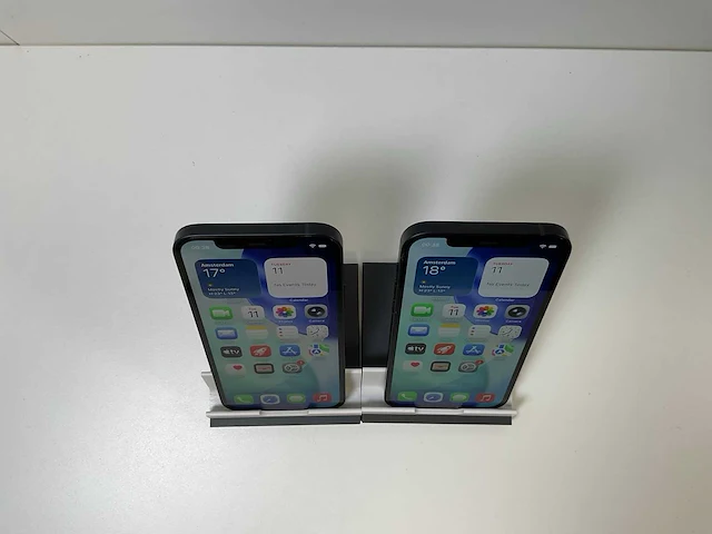 Apple iphone 12 - 256 gb - black (2x) - afbeelding 2 van  5
