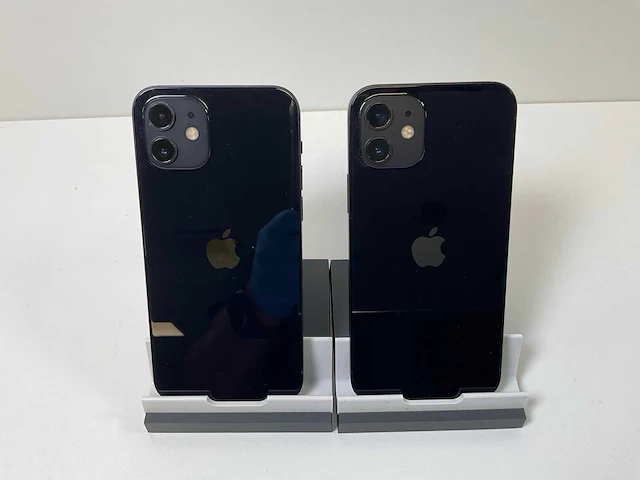 Apple iphone 12 - 256 gb - black (2x) - afbeelding 5 van  5