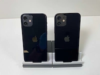 Apple iphone 12 - 256 gb - black (2x) - afbeelding 5 van  5
