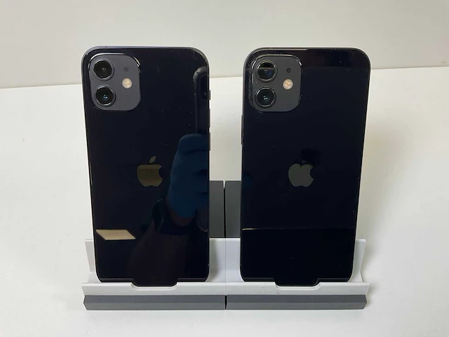 Apple iphone 12 - 256 gb - black (2x) - afbeelding 5 van  5