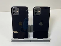 Apple iphone 12 - 256 gb - black (2x) - afbeelding 5 van  5
