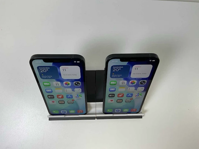 Apple iphone 12 - 256 gb - black (2x) - afbeelding 2 van  5