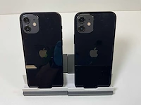 Apple iphone 12 - 256 gb - black (2x) - afbeelding 5 van  5