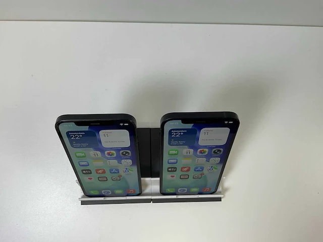 Apple iphone 12 - 256 gb - black (2x) - afbeelding 2 van  5