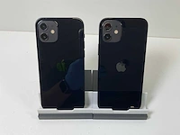 Apple iphone 12 - 256 gb - black (2x) - afbeelding 5 van  5