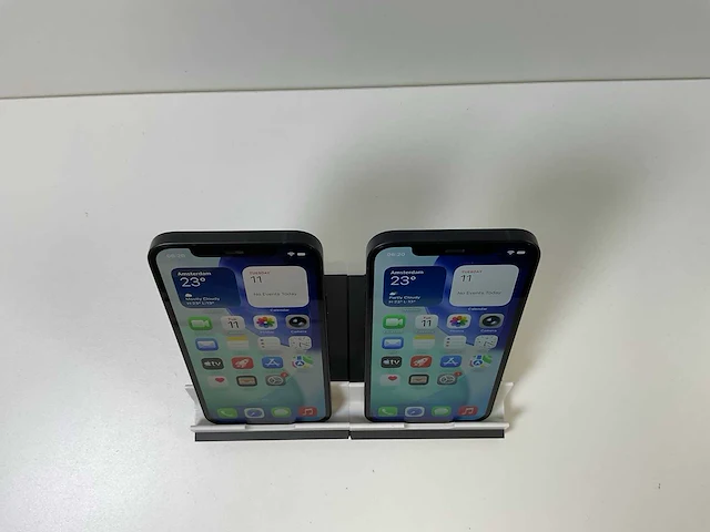 Apple iphone 12 - 256 gb - black (2x) - afbeelding 2 van  5