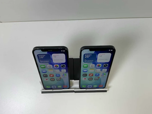 Apple iphone 12 - 256 gb - black (2x) - afbeelding 2 van  5