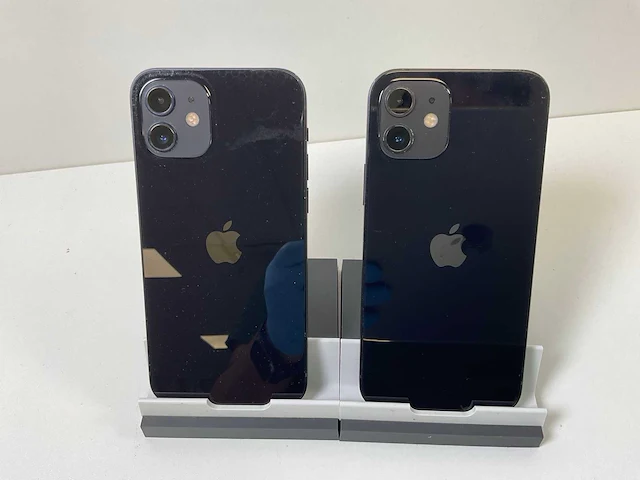 Apple iphone 12 - 256 gb - black (2x) - afbeelding 5 van  5