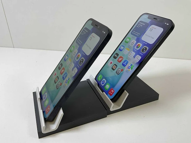 Apple iphone 12 - 256 gb - black (2x) - afbeelding 4 van  5
