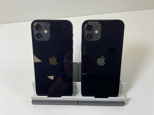 Apple iphone 12 - 256 gb - black (2x) - afbeelding 5 van  5