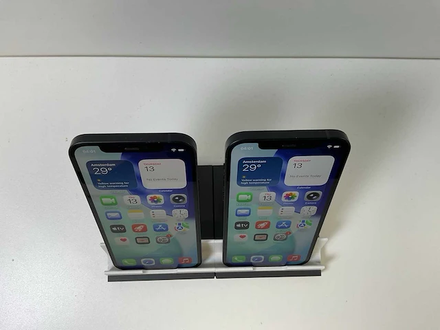 Apple iphone 12 - 256 gb - black (2x) - afbeelding 2 van  5