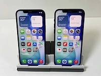 Apple iphone 12 - 256 gb - black (2x)
