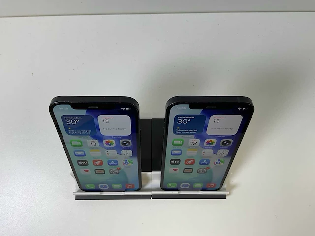 Apple iphone 12 - 256 gb - black (2x) - afbeelding 2 van  5