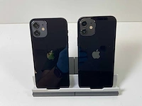 Apple iphone 12 - 256 gb - black (2x) - afbeelding 5 van  5