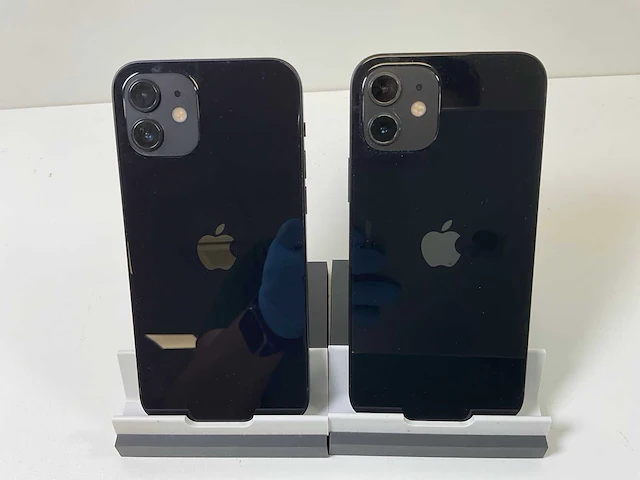 Apple iphone 12 - 256 gb - black (2x) - afbeelding 5 van  5