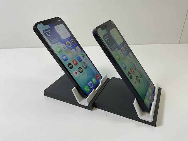 Apple iphone 12 - 256 gb - black (2x) - afbeelding 2 van  4