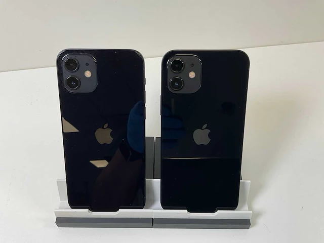 Apple iphone 12 - 256 gb - black (2x) - afbeelding 5 van  5