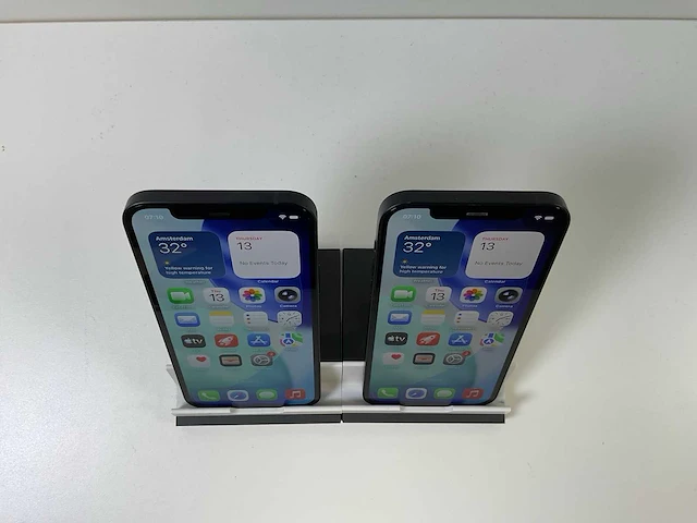 Apple iphone 12 - 256 gb - black (2x) - afbeelding 2 van  4
