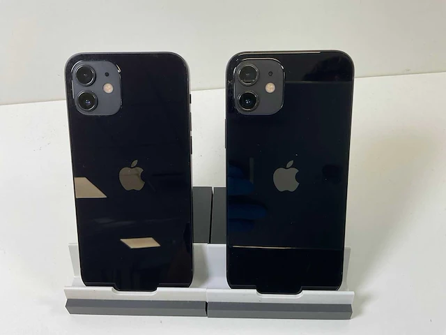Apple iphone 12 - 256 gb - black (2x) - afbeelding 5 van  5