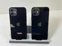 Apple iphone 12 - 256 gb - black (2x) - afbeelding 5 van  5
