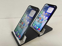 Apple iphone 12 - 256 gb - black / pacific blue (2x) - afbeelding 4 van  5