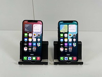 Apple iphone 12 - 64 gb - black (2x) - afbeelding 1 van  4