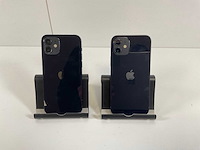 Apple iphone 12 - 64 gb - black (2x) - afbeelding 4 van  4