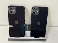 Apple iphone 12 - 64 gb - black (2x) - afbeelding 2 van  2