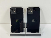 Apple iphone 12 - 64 gb - black (2x) - afbeelding 2 van  2